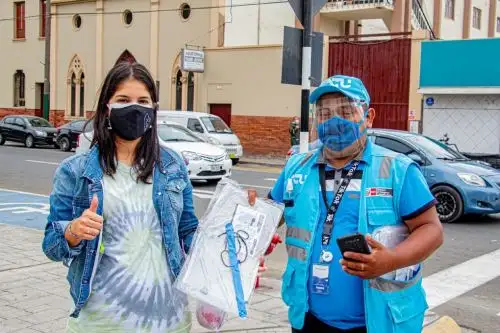 ATU dará protectores faciales.