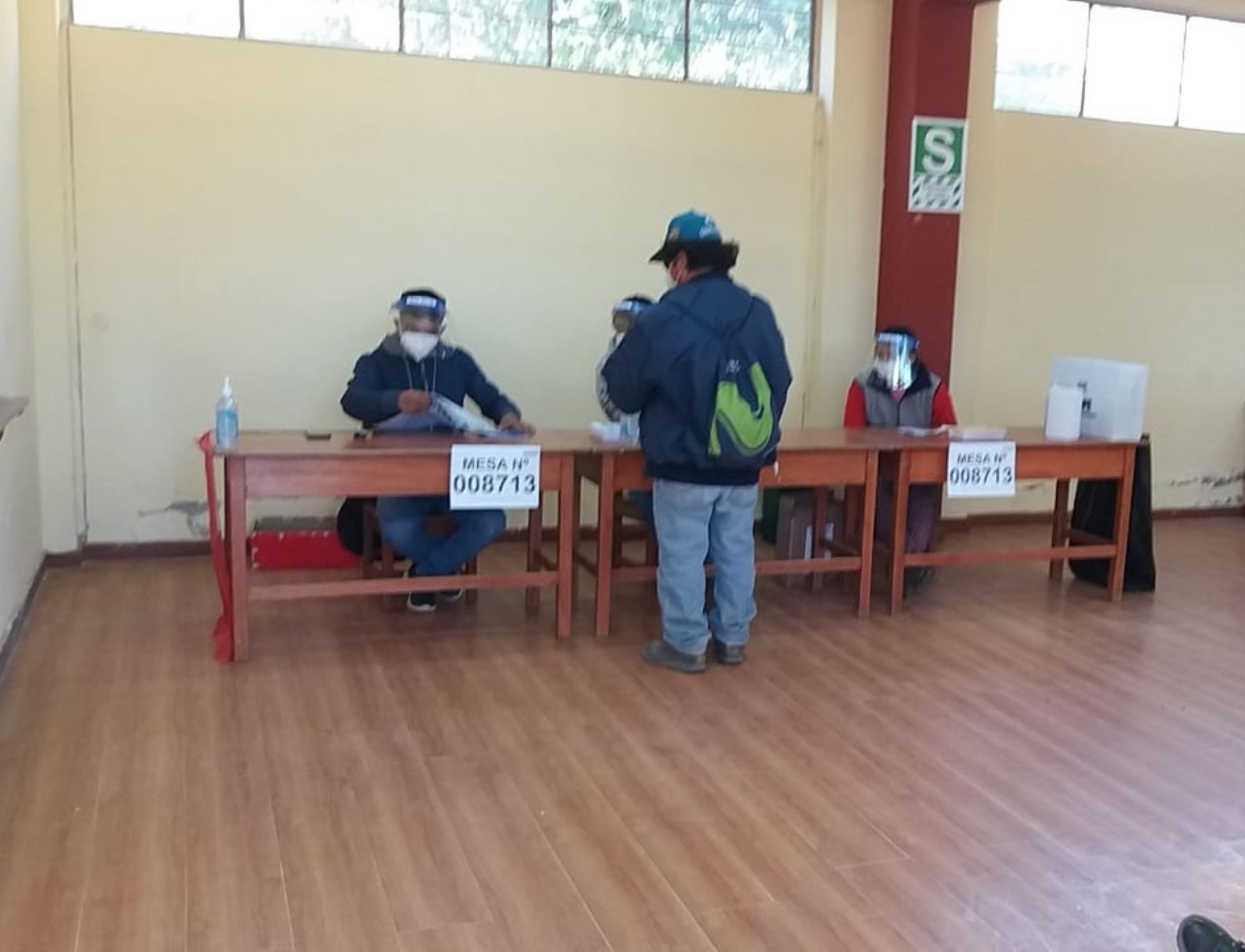 Primera mesa de sufragio se instaló en Arequipa a las 4:55 horas, informó la ONPE. ANDINA/Difusión