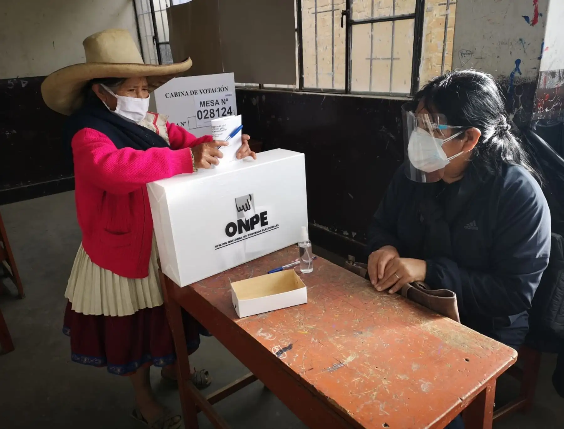 La primera mesa de votación en la región La Libertad se instaló a las 5:50 horas. ANDINA/Difusión