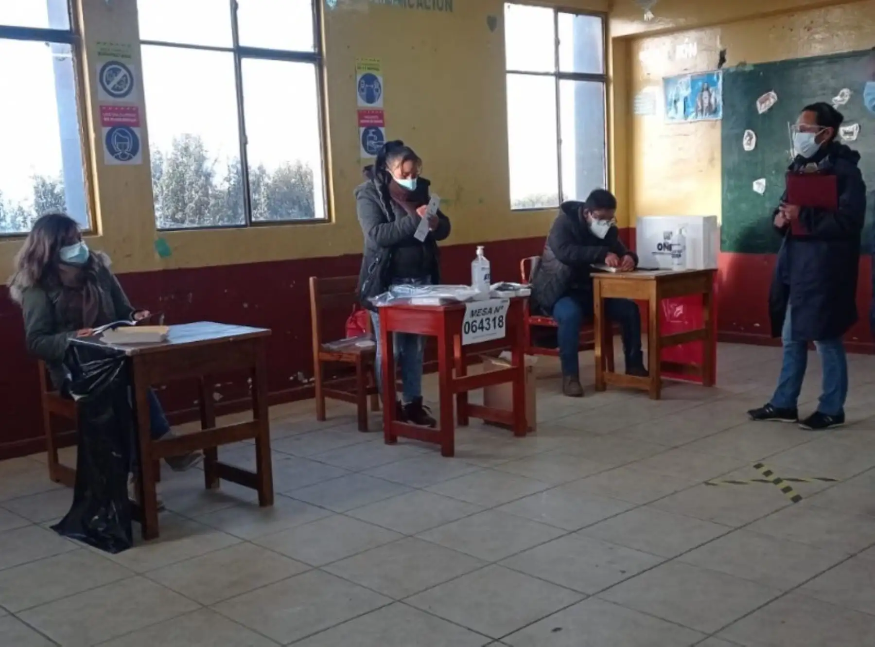 Jornada electoral se desarrolla con normalidad en la región Pasco y la ODPE confirmó que se ha instalado el 100 % de mesas de sufragio.