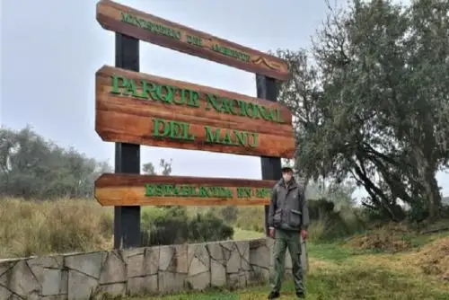 Para Emiliano Aparicio, su principal motivación ahora es poder enseñar a las futuras generaciones de guardaparques.