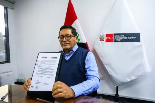Ministro de Agricultura y Riego, Federico Tenorio. Foto. Cortesía.