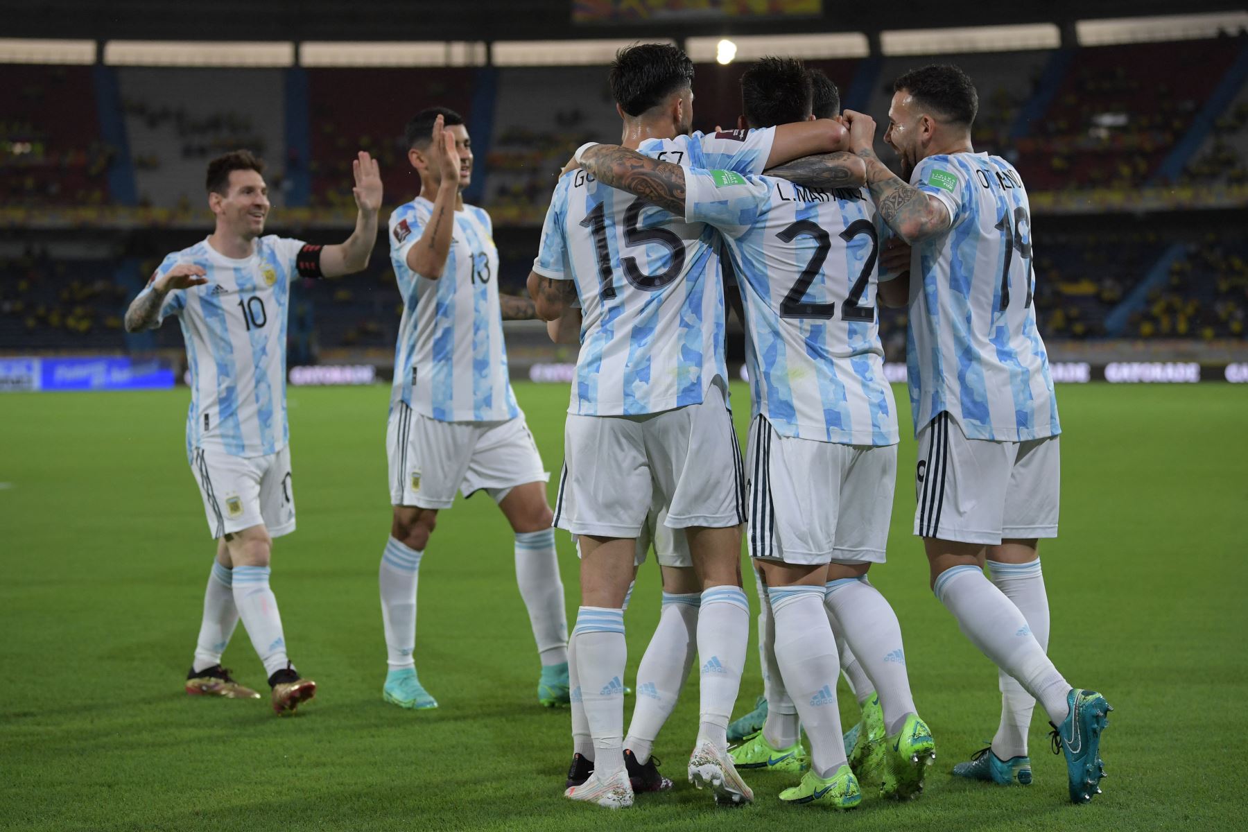 Selección de Argentina iguala 2 a 2 ante Colombia por las eliminatorias