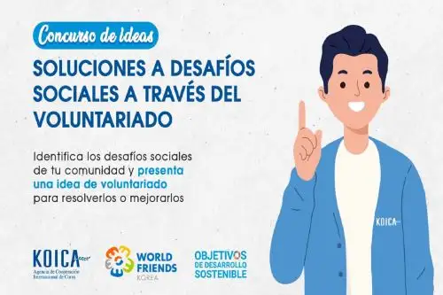 KOICA lanza concurso de ideas para fomentar el voluntariado en la sociedad peruana. Foto: Difusión