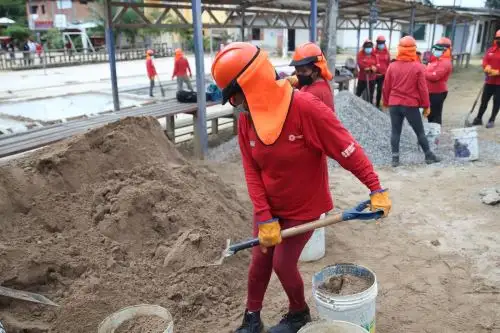Trabajo temporal en la región San Martín. Foto: Cortesía.