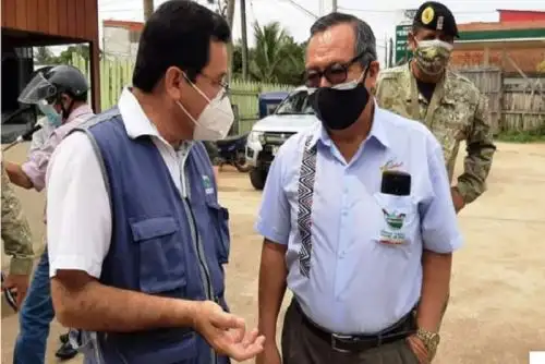 El gobernador regional de Madre de Dios, Luis Hidalgo, informó que se han redoblado las medidas de prevención ante la variante Delta del nuevo coronavirus.