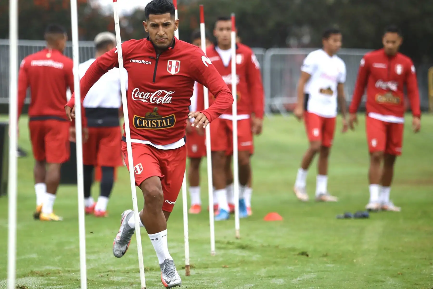 La selección peruana  retomó los trabajos de entrenamiento, con miras a su participación en la Copa América 2021. Foto: FPF
