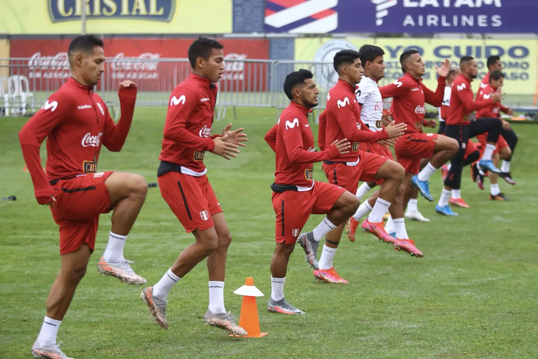 La selección peruana  retomó los trabajos de entrenamiento, con miras a su participación en la Copa América 2021. Foto: FPF
