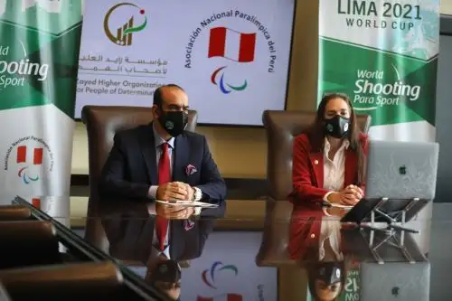 La Organización Superior Zayed para personas con Determinación brinda aportes al Campeonato Mundial de Tiro Paralímpico de Lima