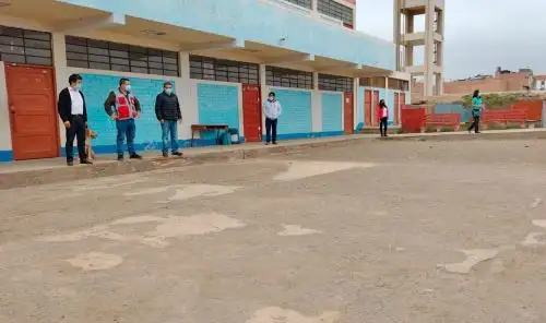 Región Lima hará mantenimiento y lozas deportivas en colegio Mercedes Indacochea de Huacho