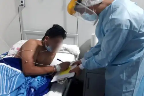 El joven es la clara muestra de que los cuadros graves de la covid-19 no son exclusivos de un grupo etario
