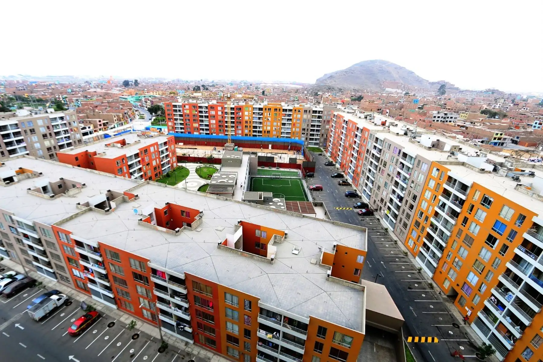 Conjuntos habitacionales. Foto: Cortesía.