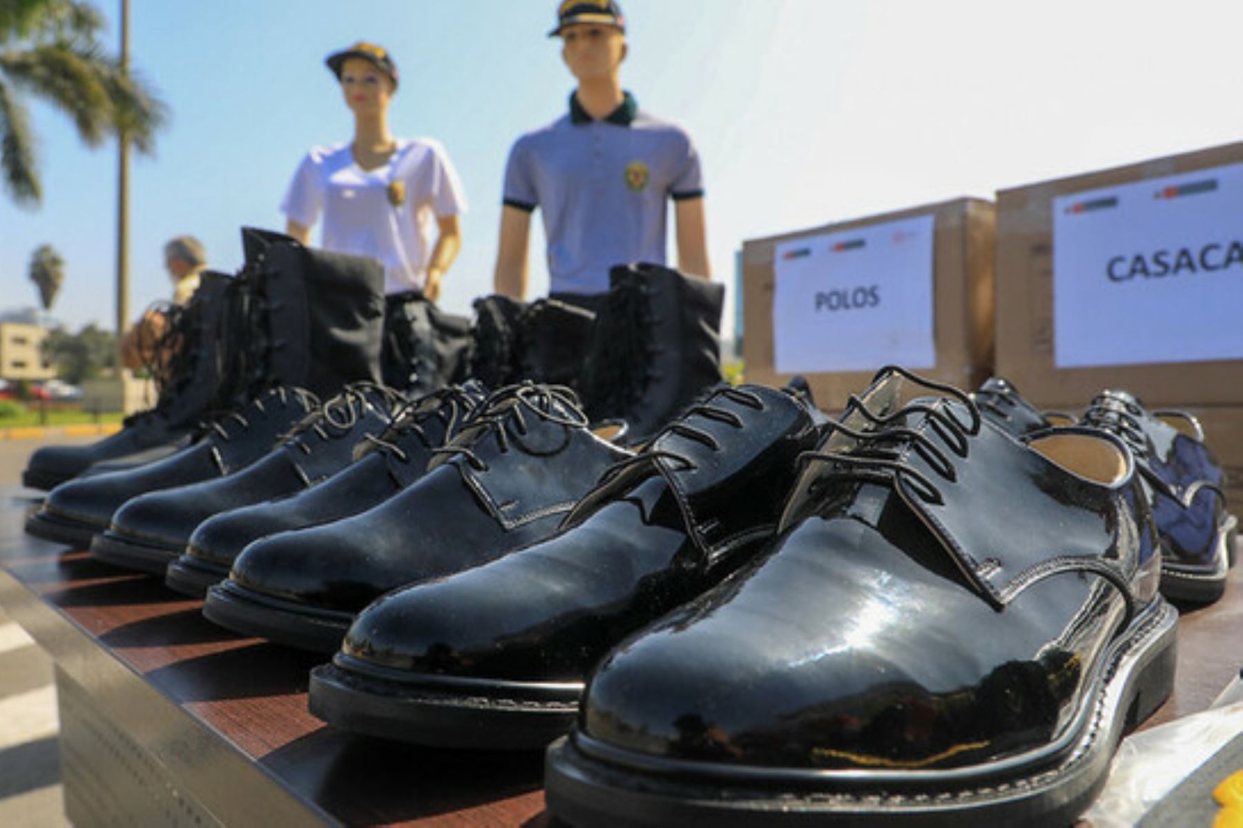 Las mypes peruanas podrán confeccionar calzado para la Policía Nacional.  ANDINA/Difusión
