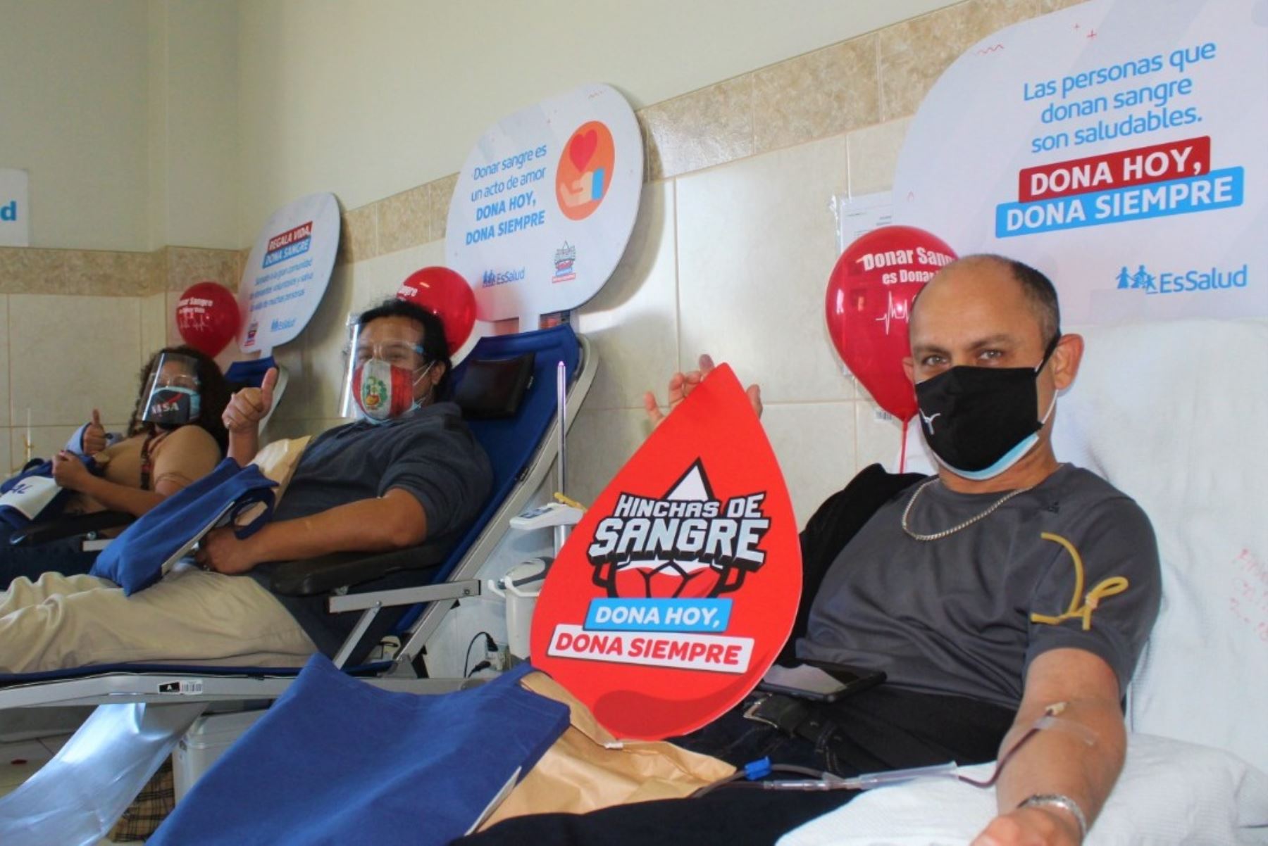 EsSalud: donación de sangre en la Red Sabogal fue todo un éxito. Foto: ANDINA/Difusión.