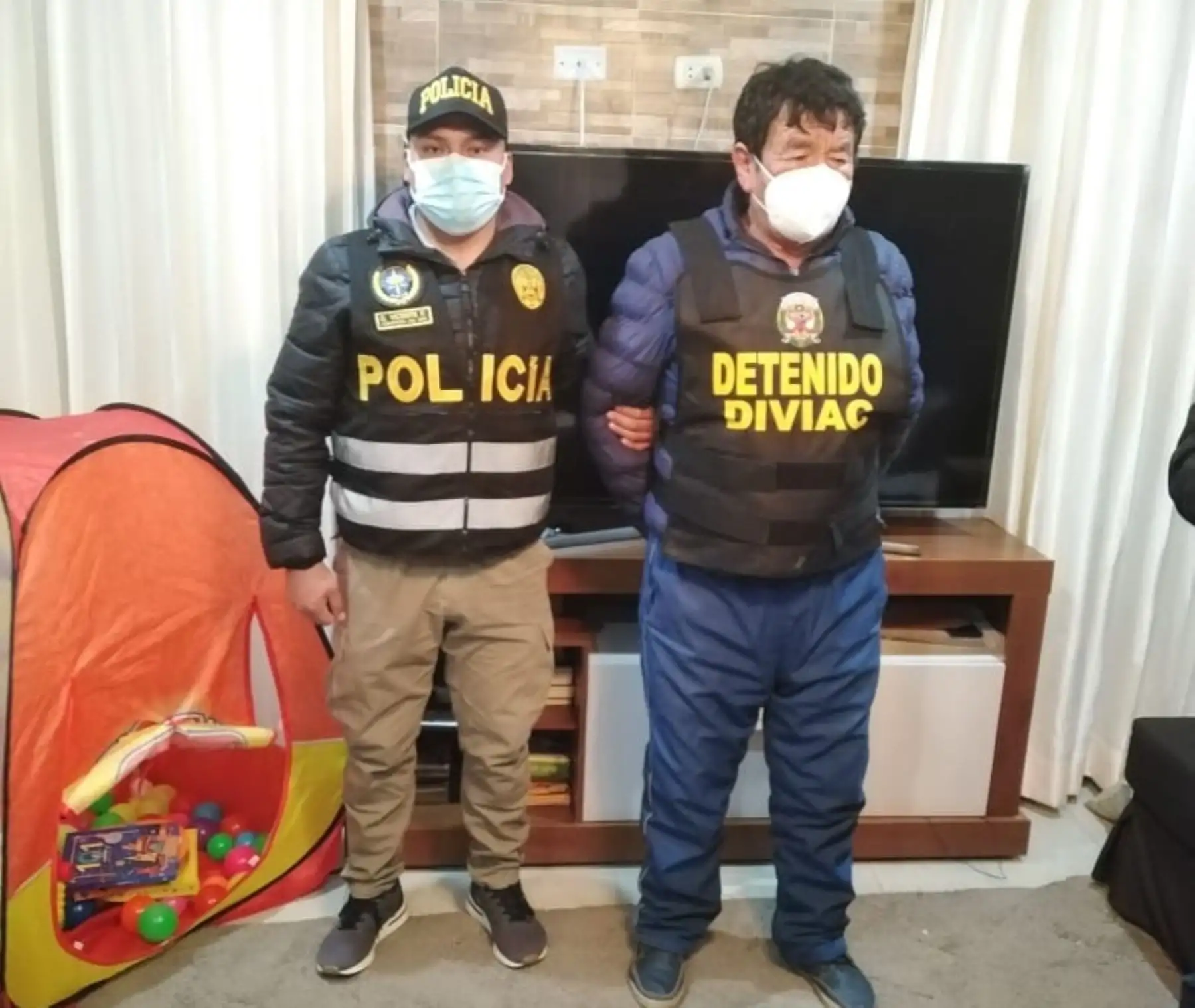 Fiscalía Anticorrupción de Junín ejecuta un operativo contra la organización criminal los Dinámicos del Centro. Foto: Pedro Tinoco.