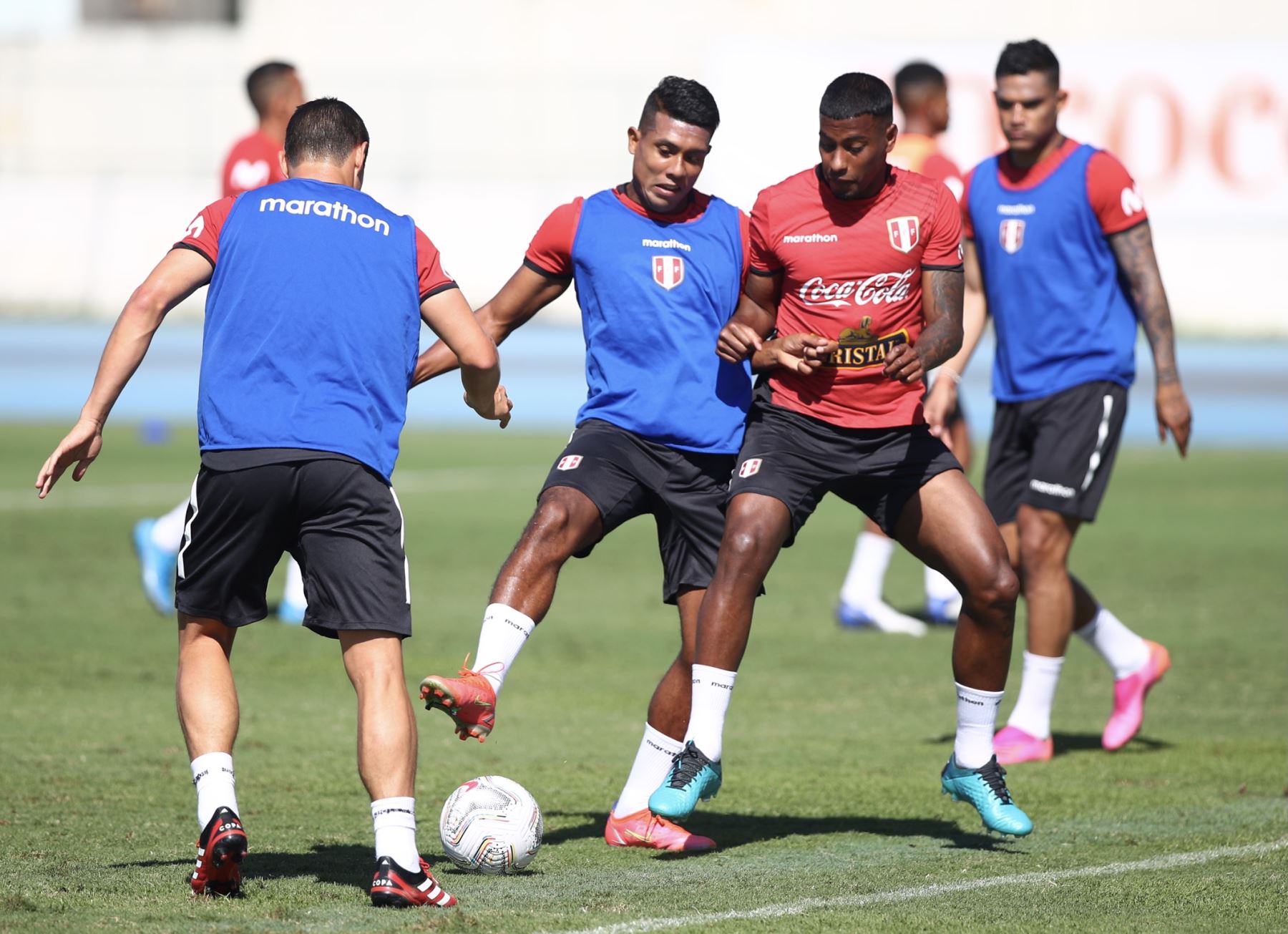 La selección peruana realizó su primer entrenamiento en tierras brasileñas para su debut en la Copa América 2021, el jueves 17 de junio ante Brasil