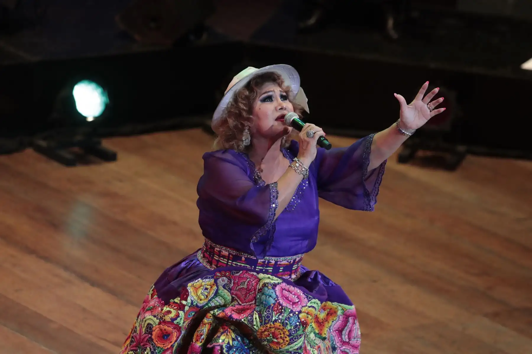 Municipalidad de Lima celebró el Día de la Canción Andina en el Teatro Municipal de Lima con un concierto que contó con la participación de Amanda Portales, Karito Collazos y el elenco de Ballet Folklórico Municipal de la MML.
Foto: ANDINA/Renato Pajuelo