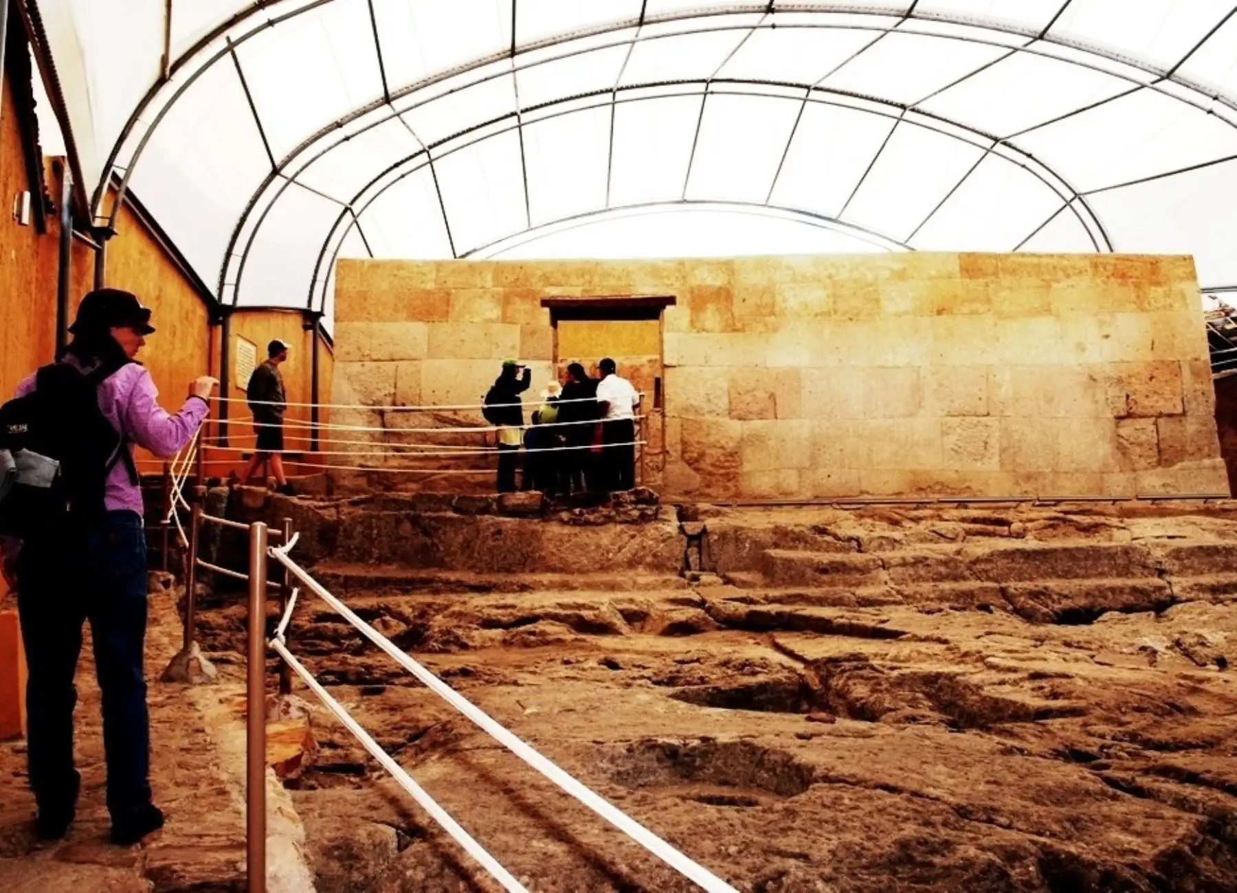 El histórico Cuarto del Rescate de Cajamarca abre hoy sus puertas al turismo luego de implementar el protocolo sanitario ante la covid-19. Foto: Eduard Lozano