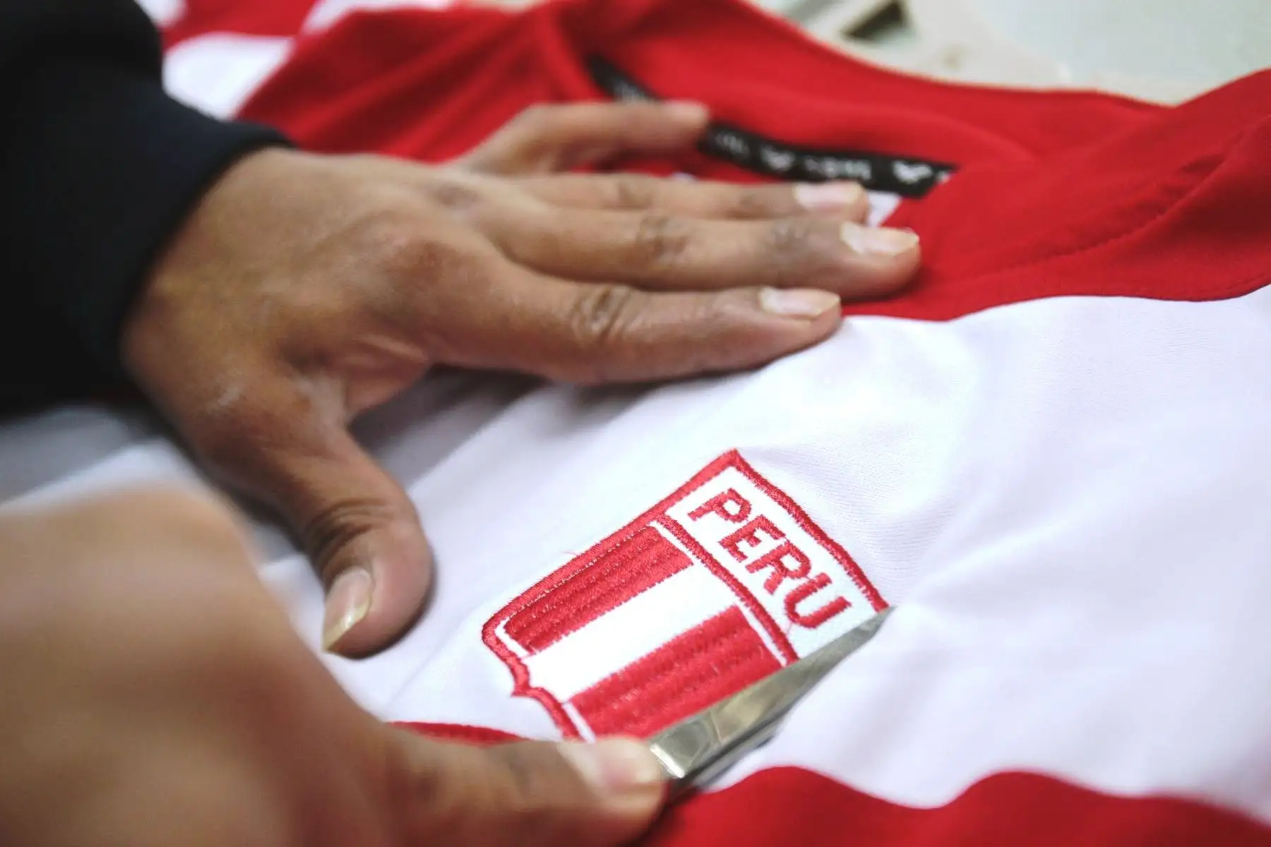 Gamarra: crece venta de camisetas gracias a partidos de selección peruana. Foto: ANDINA/Difusión.