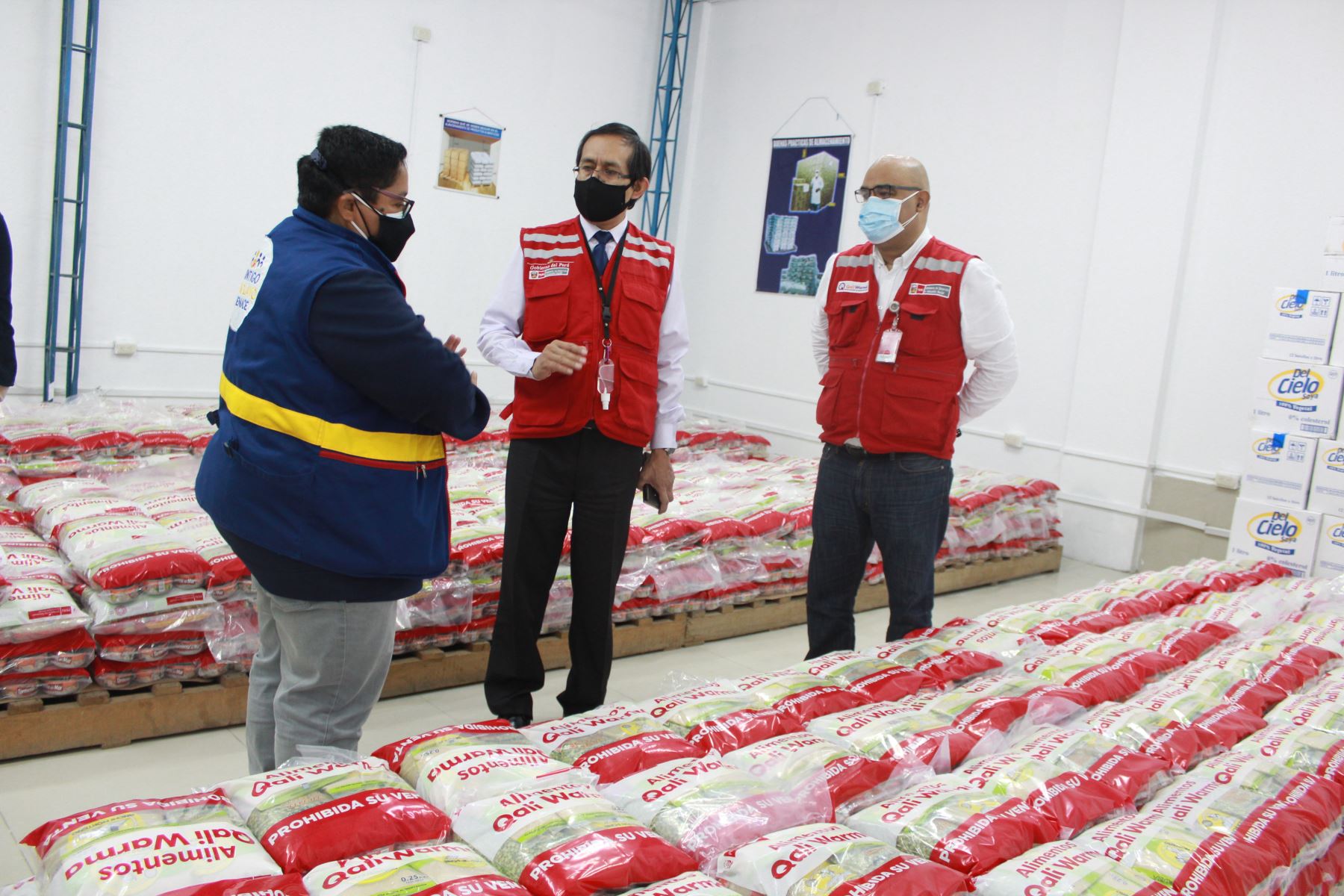 Lambayeque: Qali Warma entrega mas de 5 toneladas de alimentos a municipalidad de Chiclayo