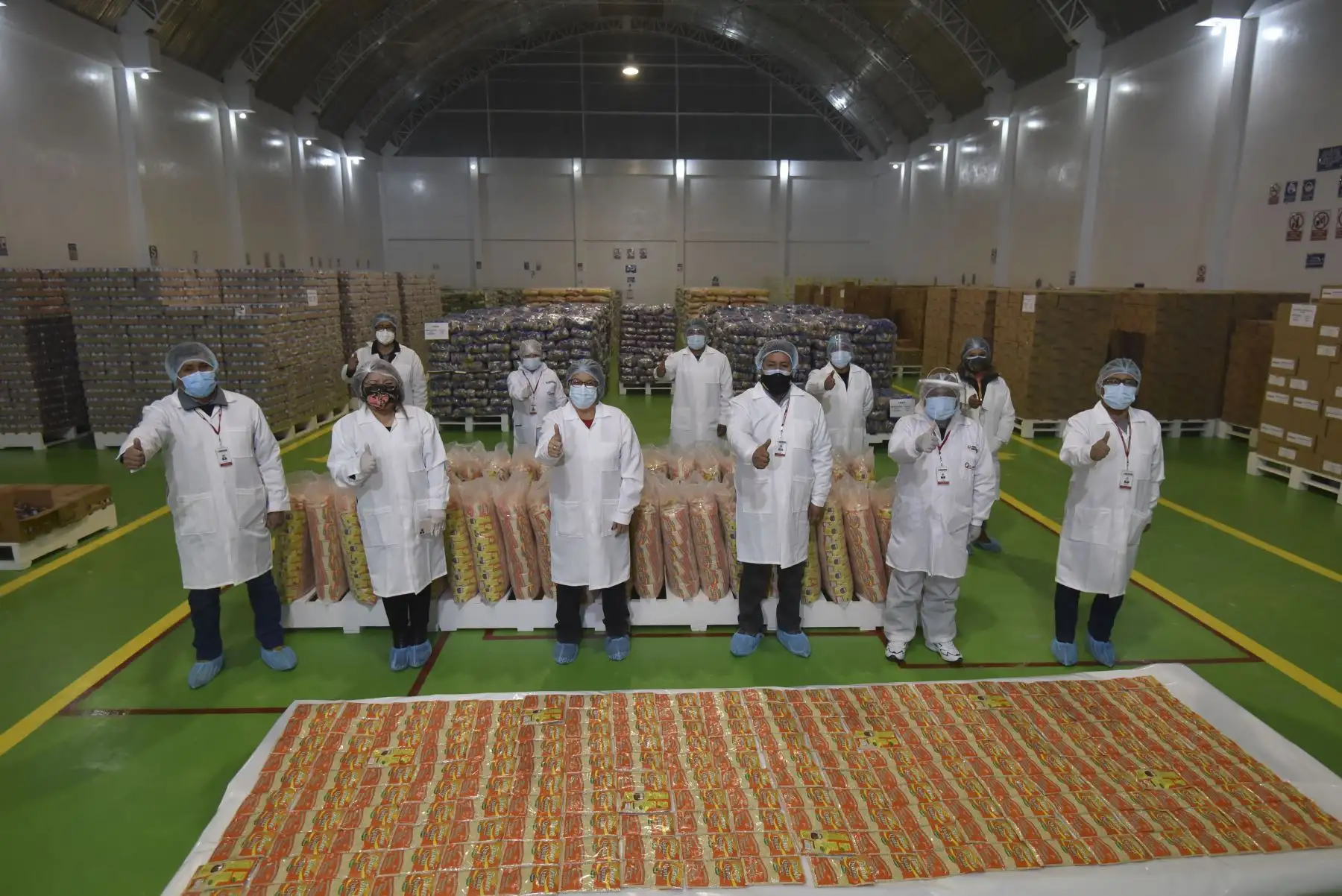 Ministra de Inclusión Social supervisó en la región Puno almacenamiento de alimentos de Qali Warma para el servicio alimentario escolar. Además, verificó el funcionamiento de otros programas sociales. Foto: ANDINA/MIDIS