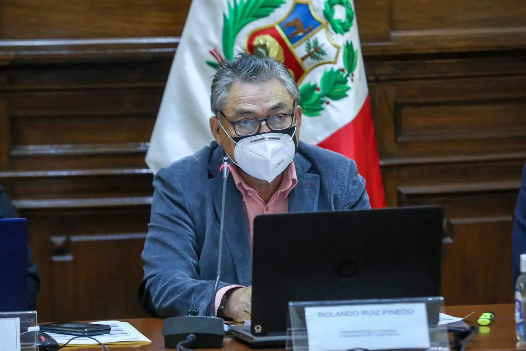 Congresista Rolando Ruiz, presidente de la comisión de elección de miembros del TC. Foto: ANDINA/difusión.