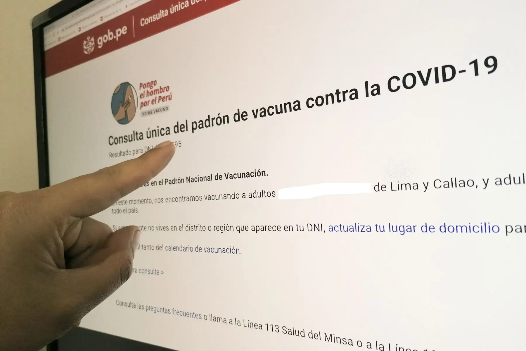 ¿Tienes 58 o 59 años? Conoce aquí dónde y cuándo vacunarte contra el covid-19. Foto: ANDINA/captura.