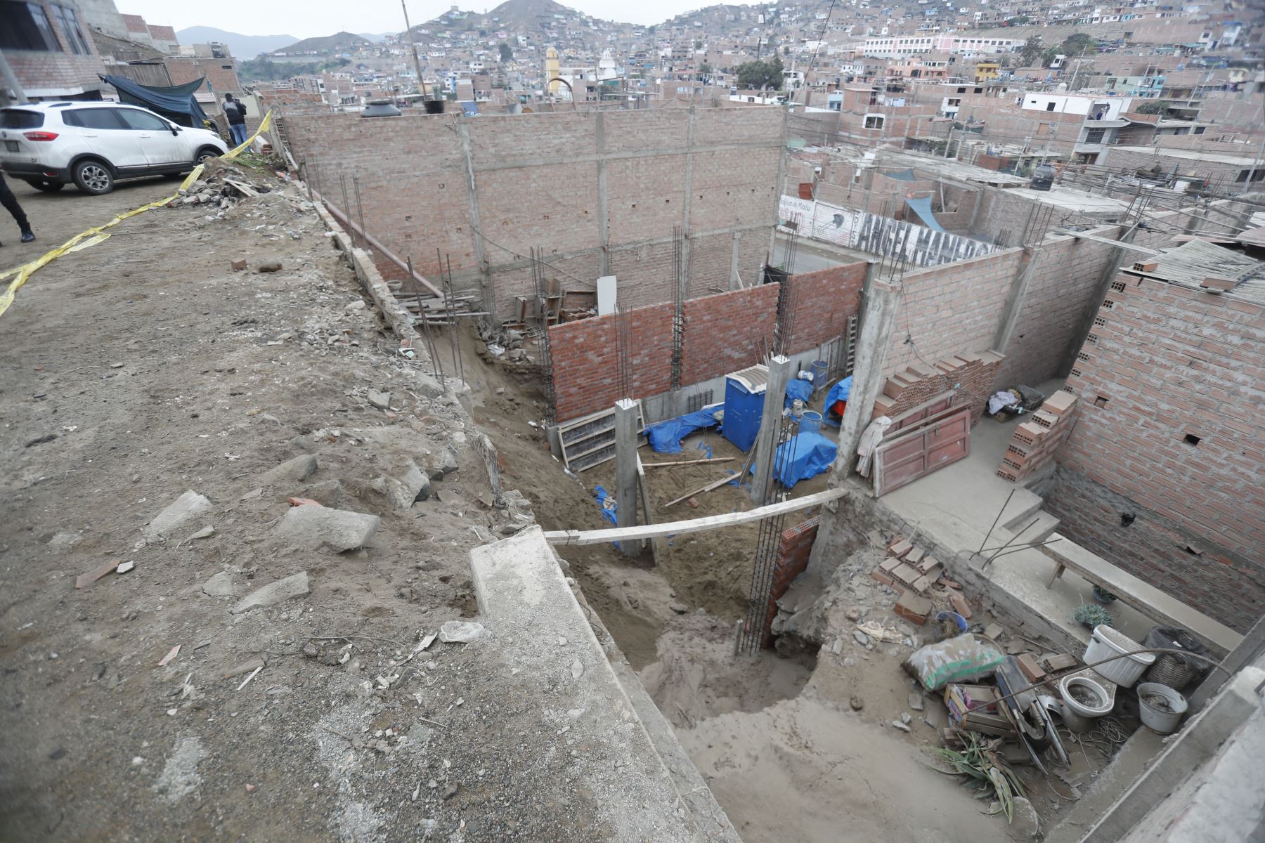 Se ha considerado la evaluación de daños en las provincias de Cañete, Oyón, Yauyos y Lima, en el departamento de Lima, además del distrito huancavelicano de Aurahuá. Foto: ANDINA/Difusión