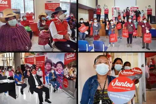 Juntos capacita a madres líderes de todo el país en su nuevo rol y rediseño del Programa