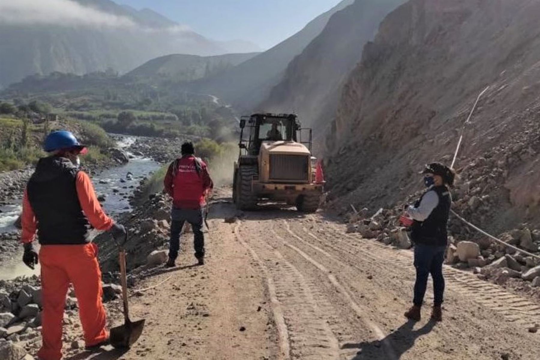 Temblor en Cañete: Transportes restablece tránsito en vía Mala-Calango-Viscas