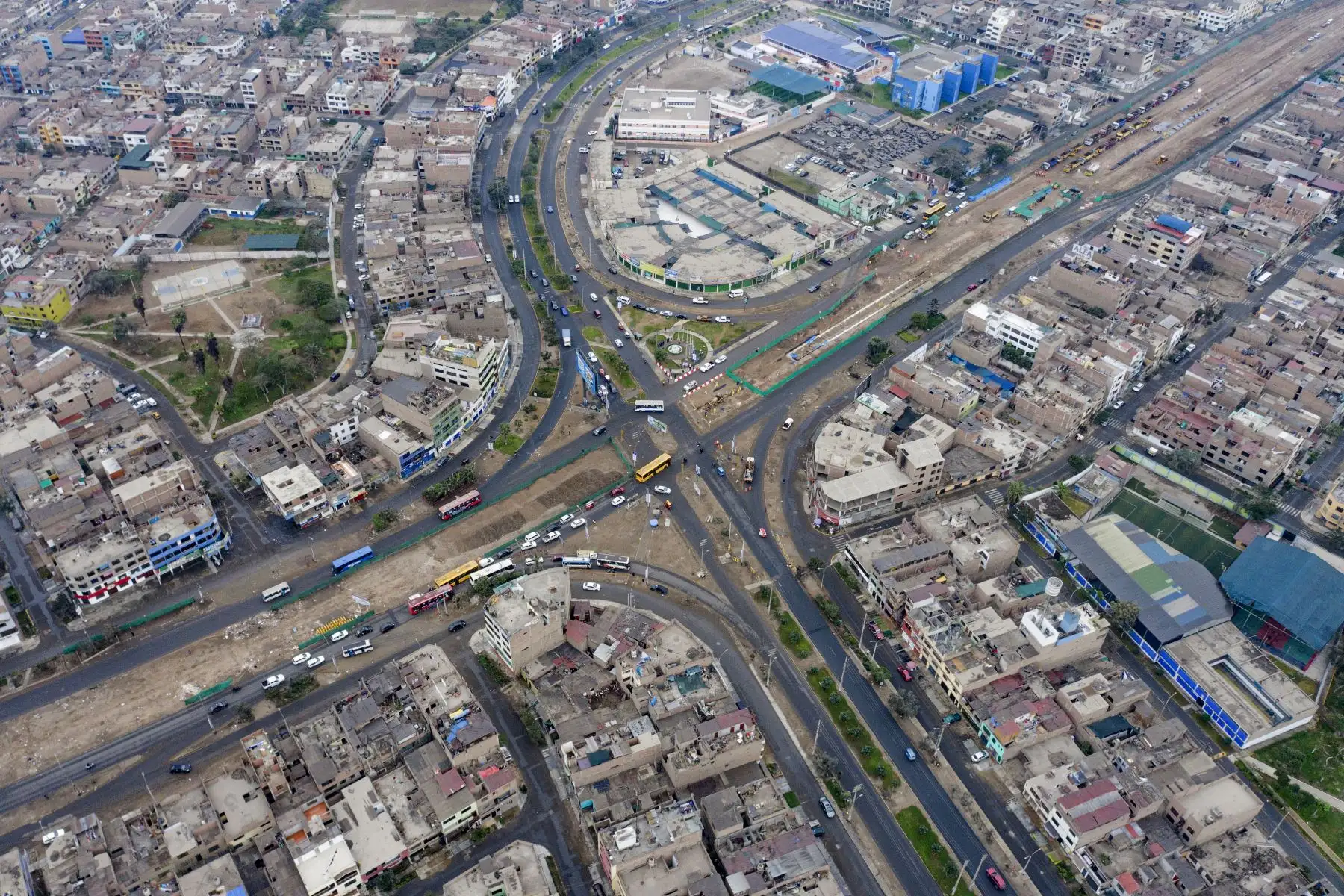 La Municipalidad de Lima, realiza trabajos de ampliación Norte del Metropolitano, y la extensión del plan de desvío Av. Universitaria. Foto: ANDINA/ Municipalidad de Lima