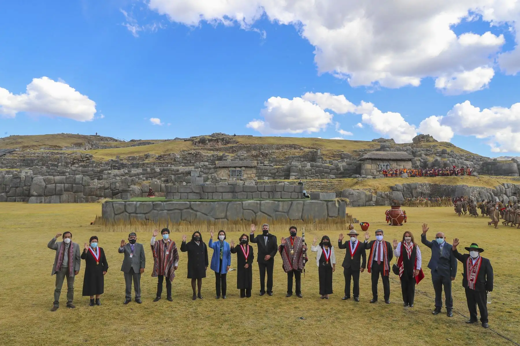 La puesta en escena del Inti Raymi del Bicentenario se transmitió en TV Perú y redes sociales y llegó a más de 100 canales de Latinoamérica.