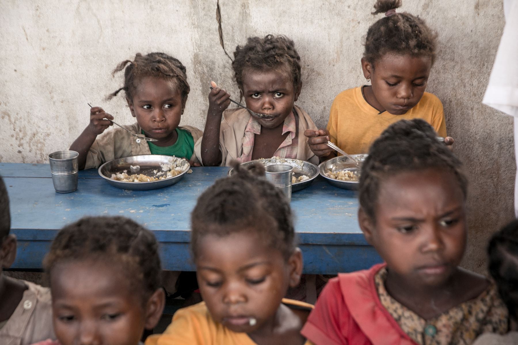 La expansión de la hambruna es particularmente importante en el sur de Madagascar. Foto: AFP.