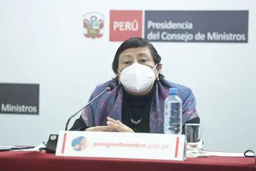 La titular del MIMP sostuvo que, desde el inicio de la gestión, se trabajó en la implementación de esta asistencia económica con el desarrollo del marco normativo y presupuestal, logrando un financiamiento de más de S/21.1 millones de soles para el 2021 y en beneficio de un universo estimado de 10 800 menores. Foto:ANDINA/Difusión