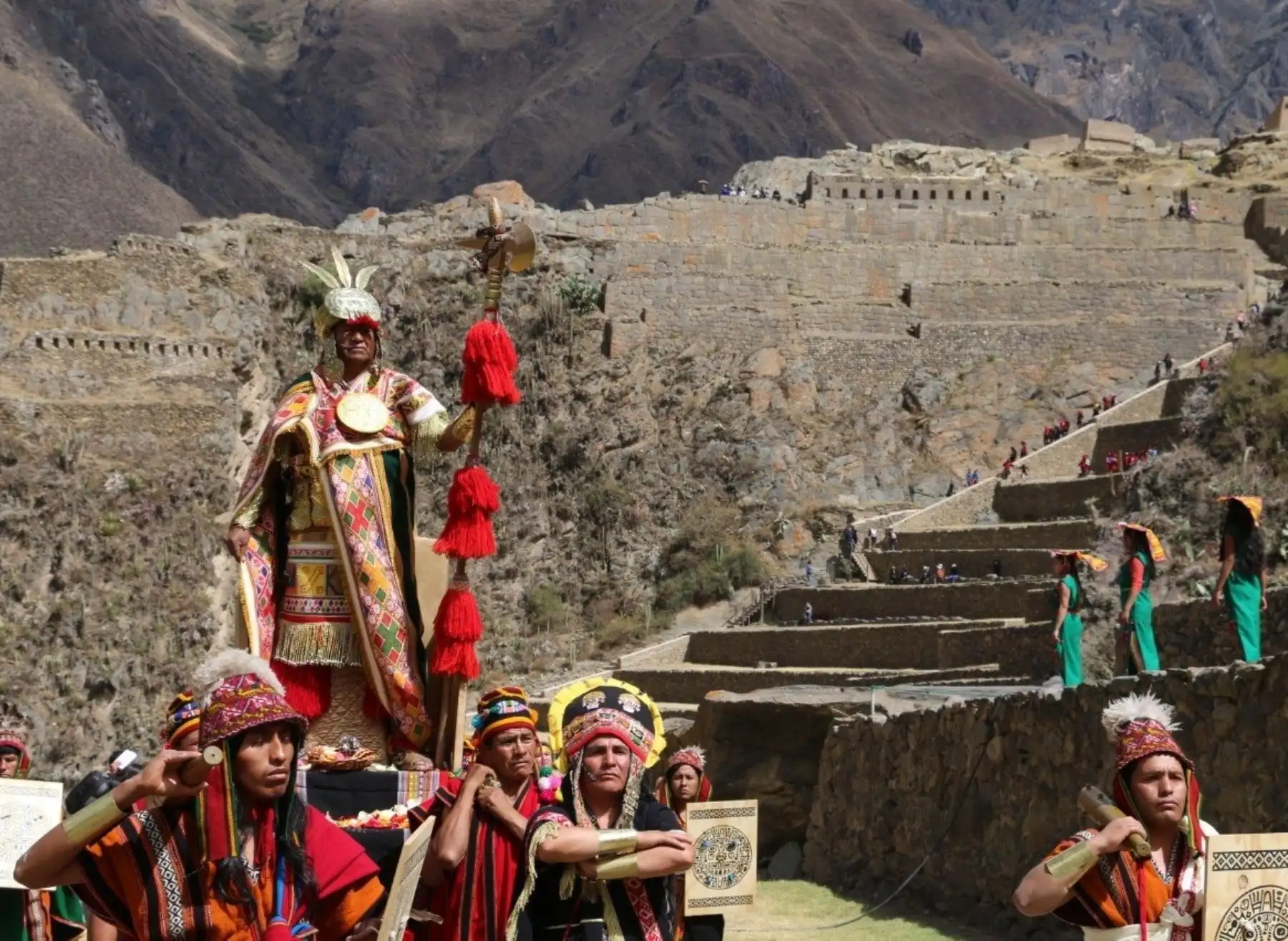Cerca de 300 actores escenificarán el Ollantay Raymi en el parque arqueológico Ollantaytambo, ubicado en la provincia cusqueña de Urubamba.