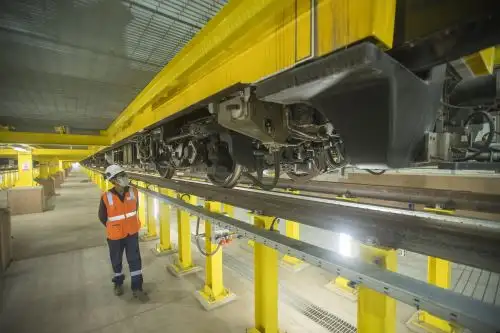 Línea 2 del Metro de Lima. ANDINA/Carla Patiño Ramírez