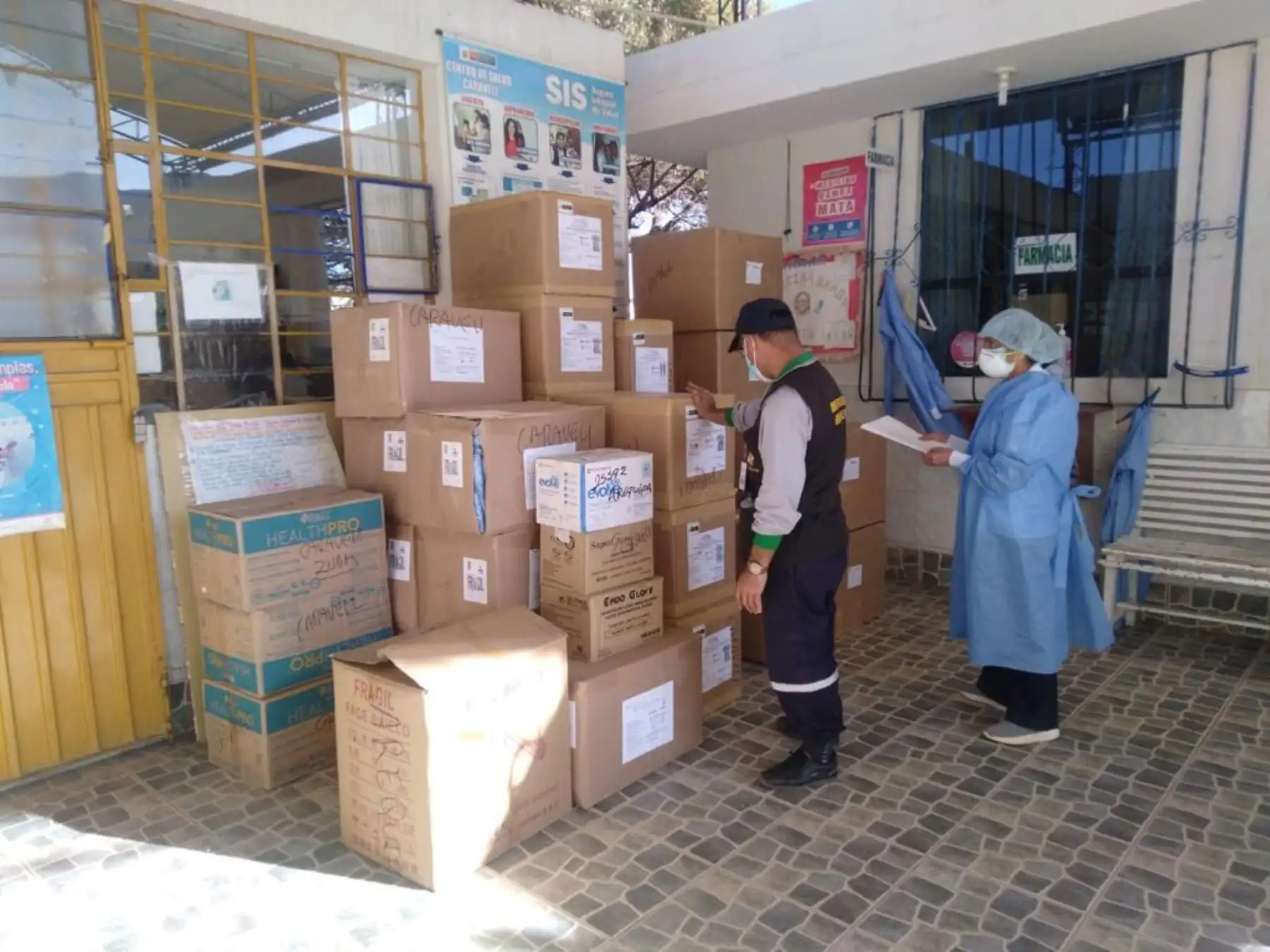 La región Arequipa recibió nuevo lote de vacunas para continuar con vacunación contra la covid-19.Foto: ANDINA/Difusión