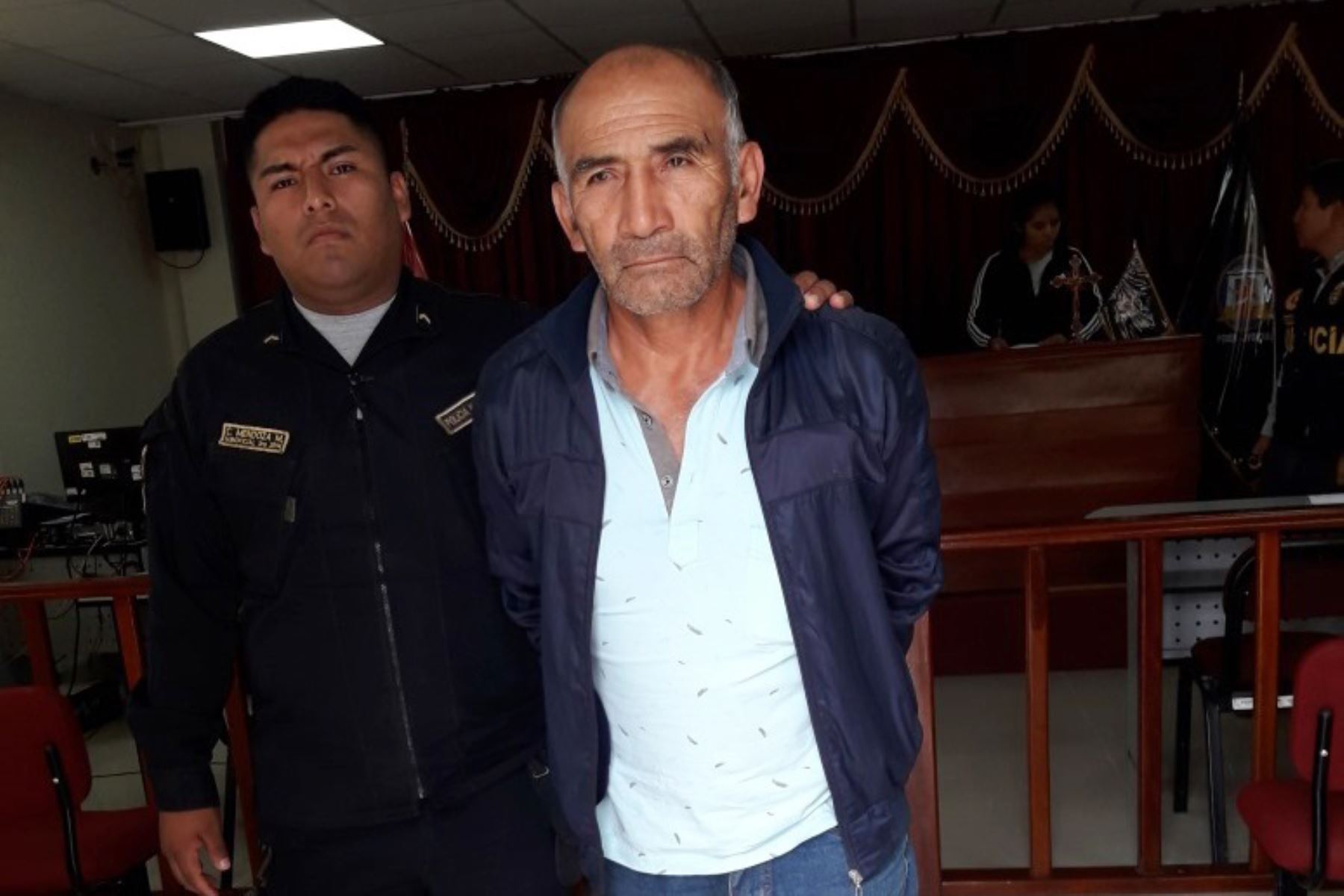 Clemente Sisinio Calderón de La Cruz fue sentenciado a cadena perpetua y al pago de 50,000 soles de reparación civil. Foto: ANDINA/Difusión