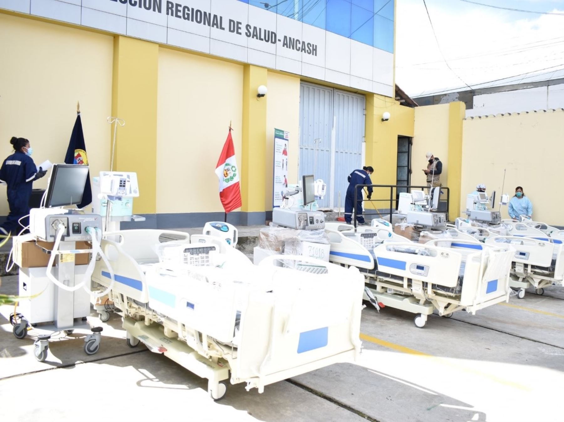 Minsa entregará ambulancias para el hospital de apoyo de Caraz, el hospital Víctor Ramos Guardia y un centro de salud de la región. Foto:ANDINA/Archivo