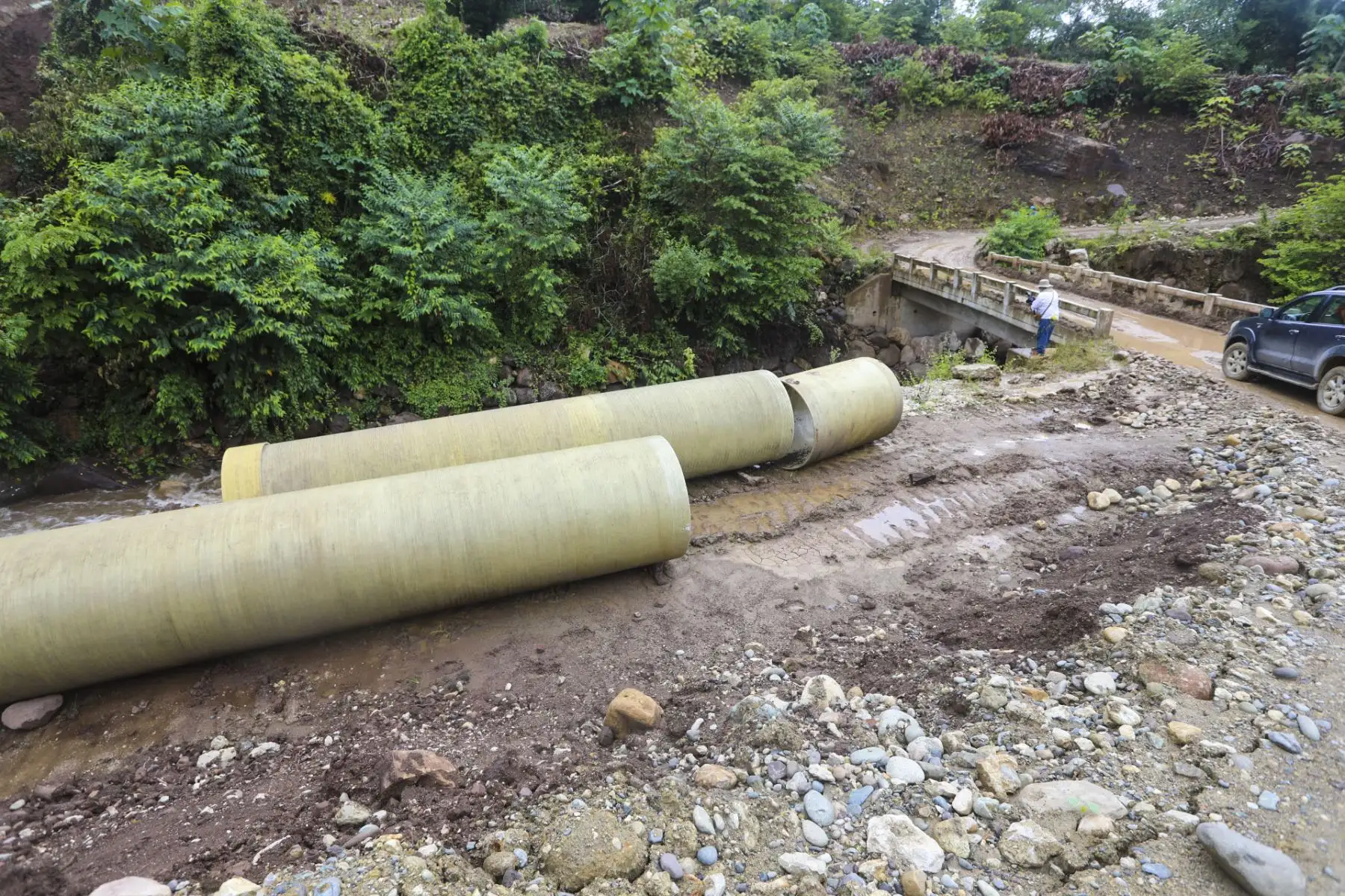 Proyecto de riego “San Antonio de Huarango” ubicado en San Ignacio, Cajamarca, con una inversión de 40 millones de soles beneficiará a casi 1,000 familias productoras agropecuarias, principalmente pequeñas.
Foto: Midagri Proyecto de riego “San Antonio de Huarango” ubicado en San Ignacio, Cajamarca, con una inversión de 40 millones de soles beneficiará a casi 1,000 familias productoras agropecuarias, principalmente pequeñas.
Foto: Midagri