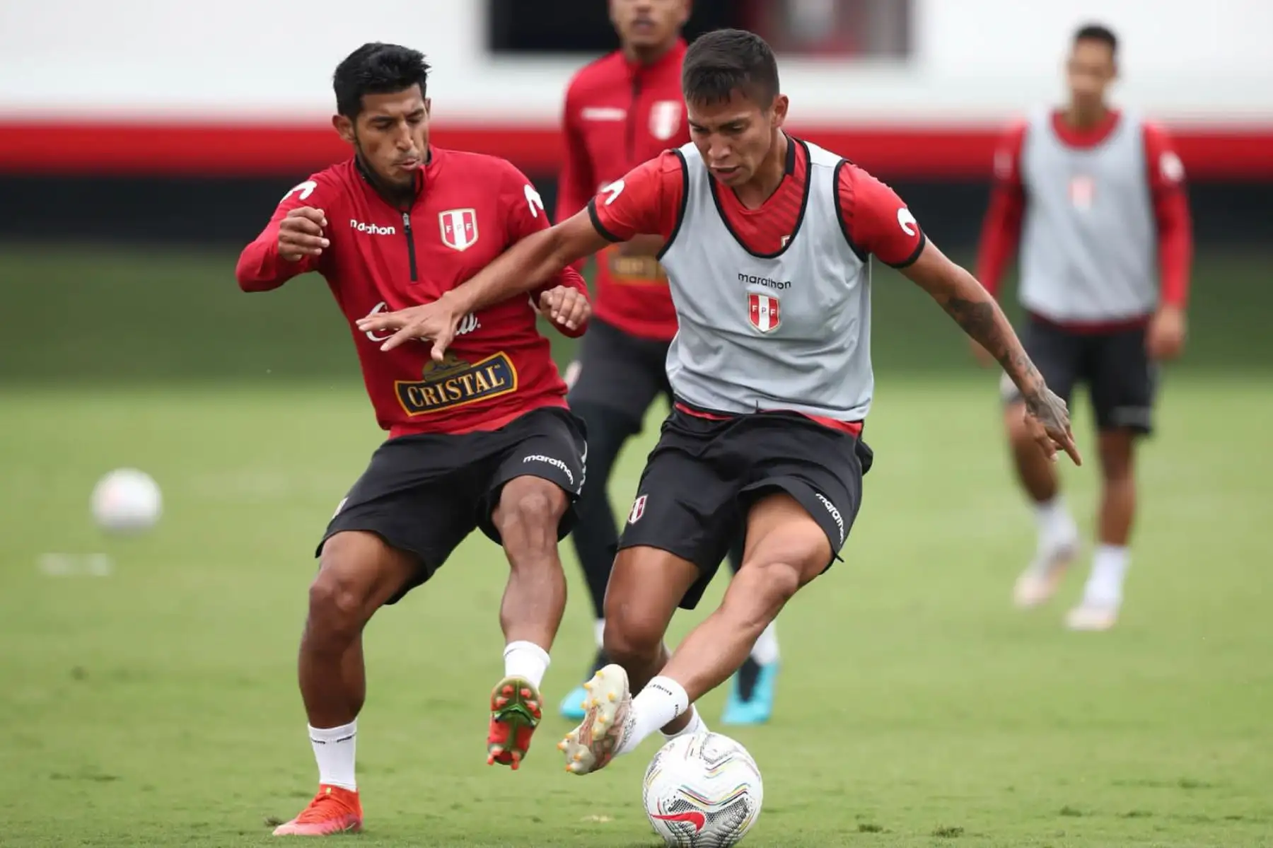 Selección Peruana cumplió su primer entrenamiento en Goiania con miras al duelo por cuartos de final ante la Selección de Paraguay.
Foto: Selección Peruana