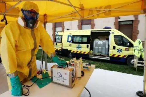 Un equipo de investigadores y universitarios de UTEC busca emplear ozono como métodos para desinfectar espacios cerrados y así evitar contagios de COVID-19. Foto: Cortesía