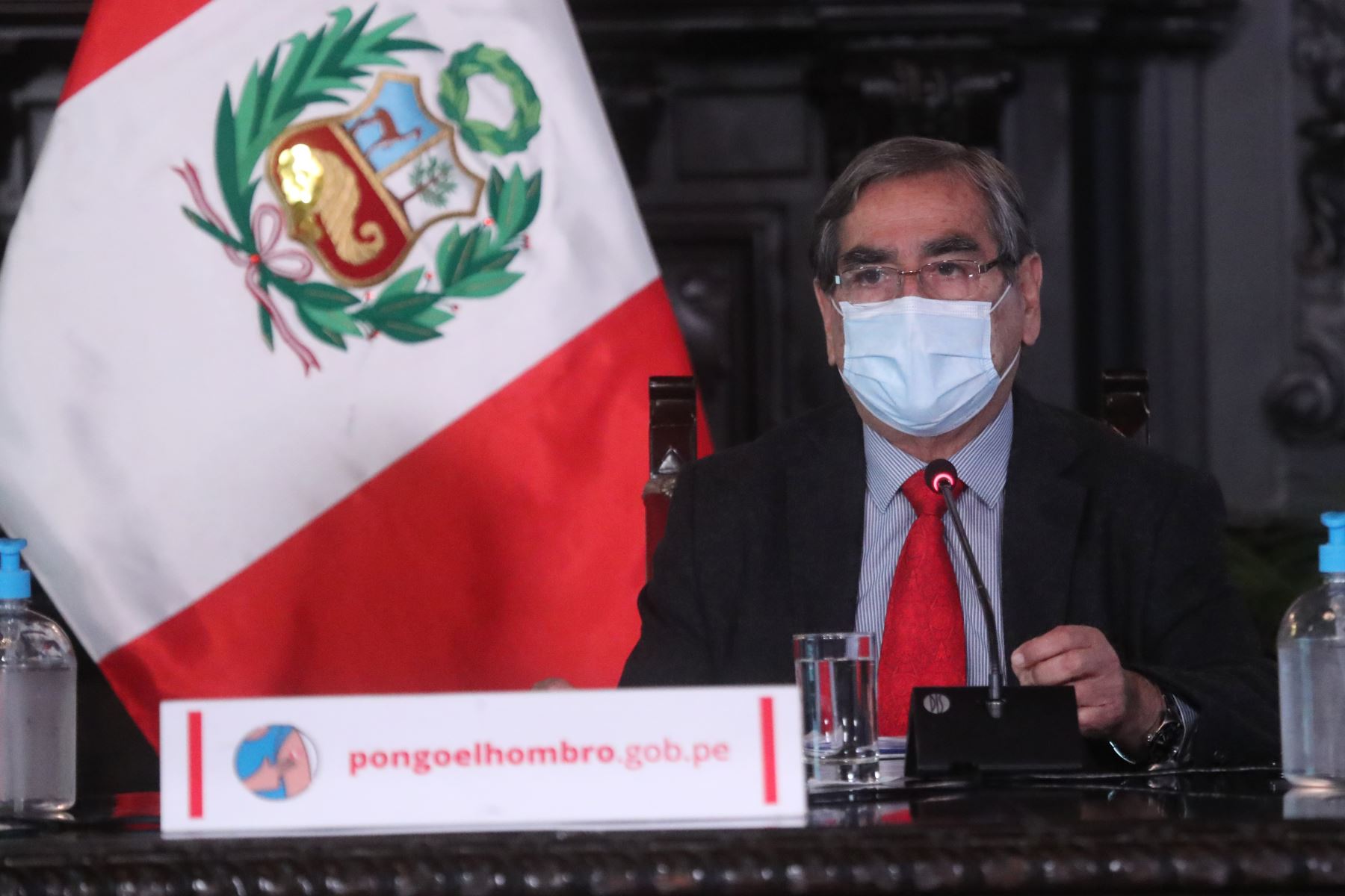 Ministro de Salud, Óscar Ugarte. Foto: ANDINA/Difusión