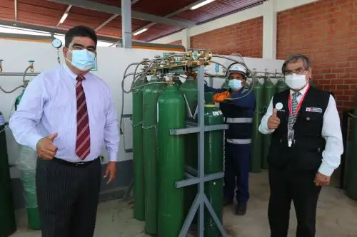 Al inicio de la pandemia de la covid-19, el Perú solo contaba con ocho o nueve plantas de oxígeno medicinal. Foto: ANDINA/Difusión
