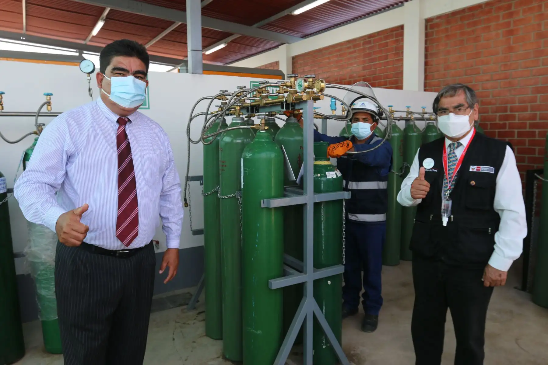 Al inicio de la pandemia de la covid-19, el Perú solo contaba con ocho o nueve plantas de oxígeno medicinal. Foto: ANDINA/Difusión