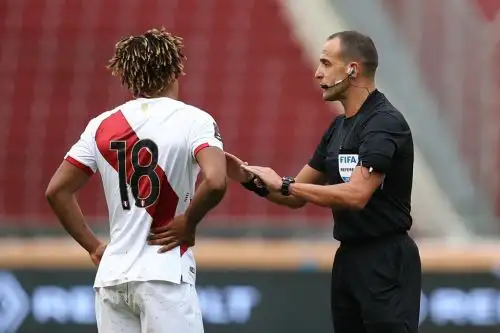 Esteban Ostojich  será el árbitro principal del partido Perú-Paraguay