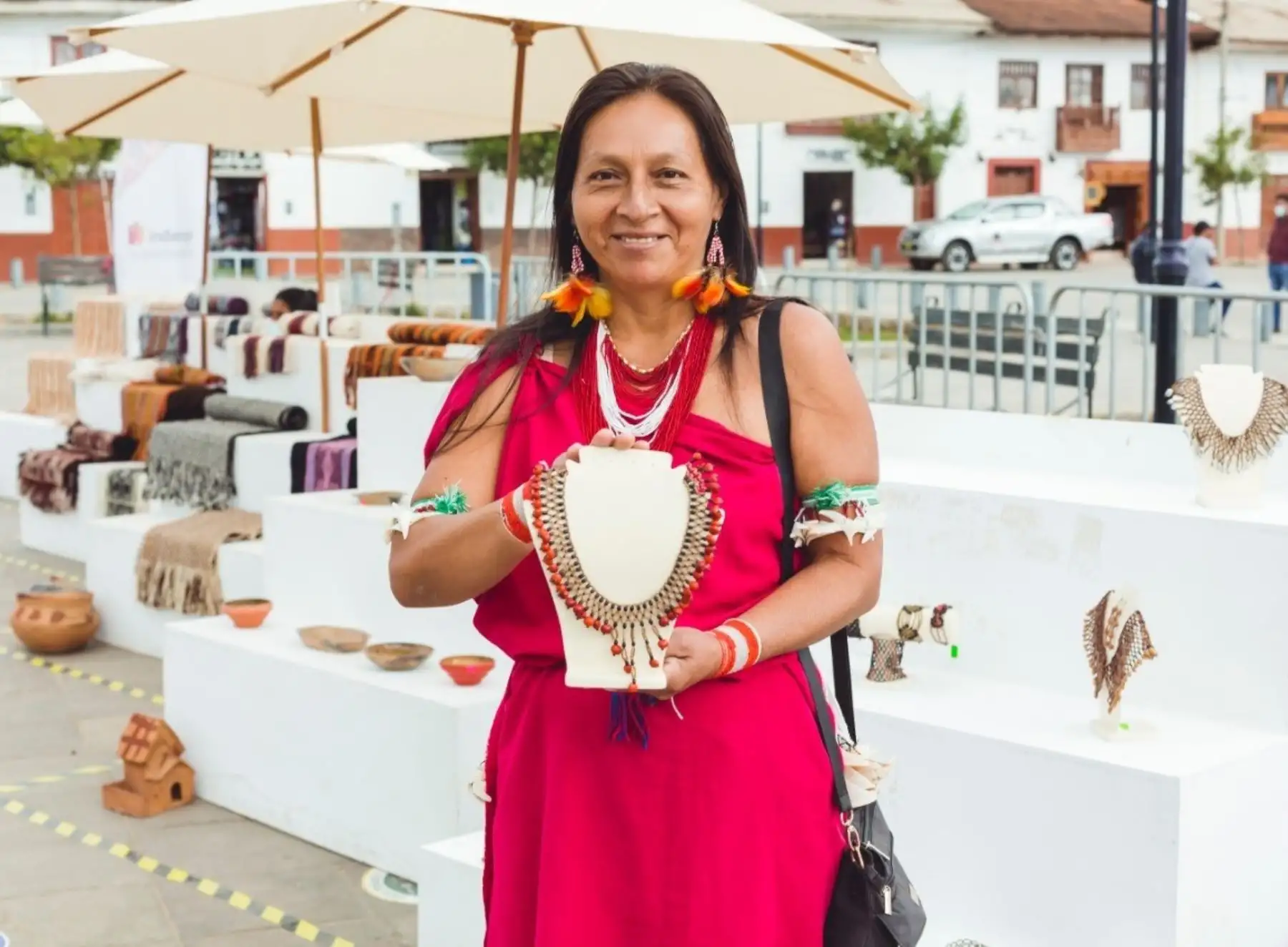 Indecopi presentó en Amazonas la plataforma virtual que permitirá promover el trabajo de los emprendedores y mujeres artesanas de esa región. ANDINA/Difusión