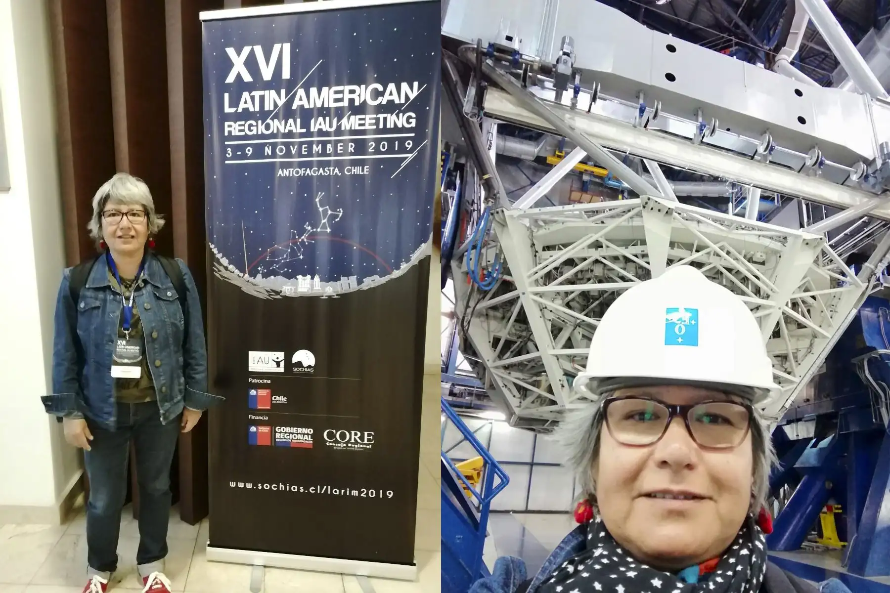 La Dra. Myriam Pajuelo, docente e investigadora de la Pontificia Universidad Católica del Perú,   fue reconocida por su amplia trayectoria en astronomía planetaria.