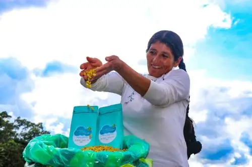 Vicentina Phocco: “A mis hermanas del campo les digo que sigamos adelante, sí se puede”. Foto: ANDINA/Difusión