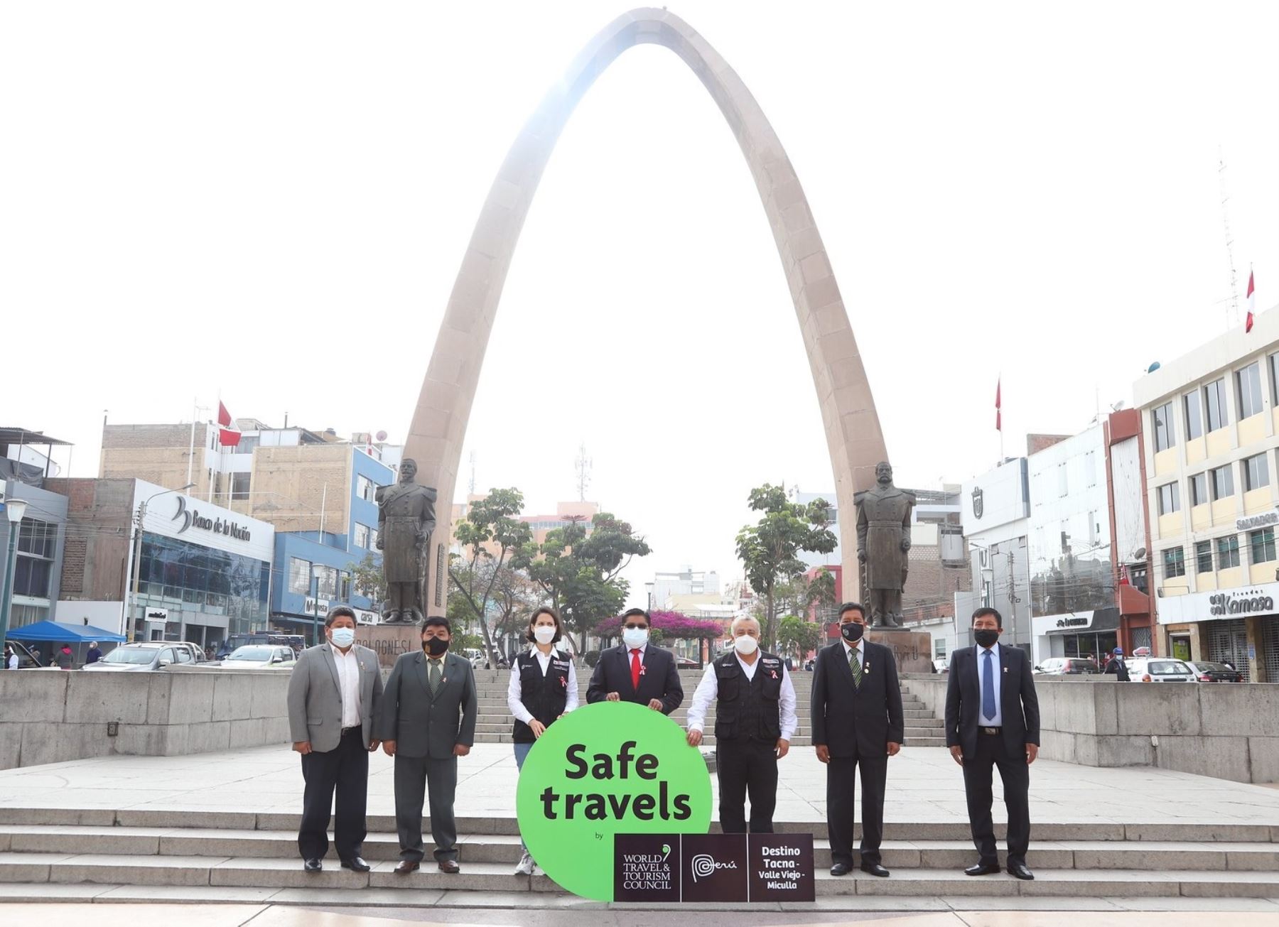 Doce atractivos turísticos de Tacna recibieron del Mincetur el sello Safe Travels que los reconoce como destinos seguros ante la covid-19.